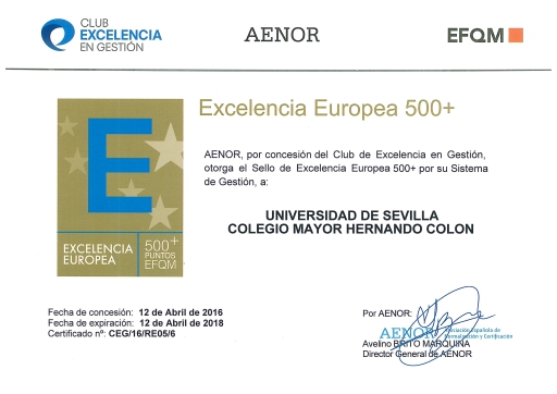 Sello de Excelencia Europea 500+